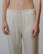 SILK DRAWSTRING PANT